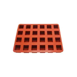 قالب سیلیکونی مکعب مربع 24 خانه، ارسال رایگان، پرداخت در محل - فروشگاه ایران کوک