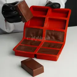 قالب سیلیکونی مکعب مستطیل، ارسال رایگان، پرداخت در محل - فروشگاه ایران کوک