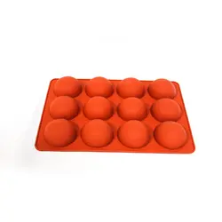 قالب سیلیکونی نیم کره 12 عددی - فروشگاه ایران کوک