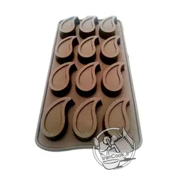 قالب شکلات طرح بته جقه | ایران کوک | قالب | قالب شکلات | قالب سلیکونی |