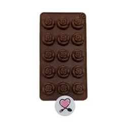خريد قالب شکلات گل رز، ارسال رایگان، پرداخت در محل - فروشگاه ایران کوک