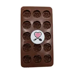 خريد قالب شکلات گل رز، ارسال رایگان، پرداخت در محل - فروشگاه ایران کوک