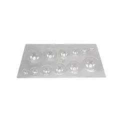 قالب طلقی نیم دایره میکس، ارسال رایگان، پرداخت در محل - فروشگاه ایران کوک