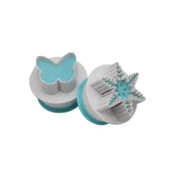 قالب فشاری 2 عددی دانه برف و پروانه بزرگ، ارسال رایگان، - فروشگاه ایران کوک