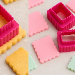 کاتر 3 تیکه دو طرفه دالبر دار طرح مستطیل، ارسال رایگان، پرداخت در محل - فروشگاه ایران کوک