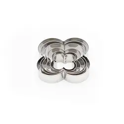 کاتر 6 عددی گل 4 پر، ارسال رایگان، پرداخت در محل - فروشگاه ایران کوک