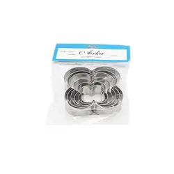 کاتر 6 عددی گل 4 پر، ارسال رایگان، پرداخت در محل - فروشگاه ایران کوک