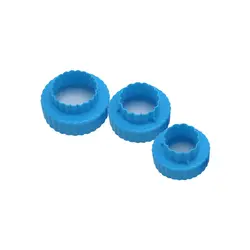 کاتر 3 تیکه دو طرفه دالبر دار طرح دایره، ارسال رایگان، پرداخت در محل - فروشگاه ایران کوک