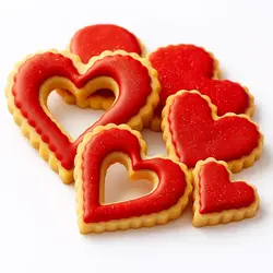 کاتر 3 تیکه دو طرفه دالبر دار طرح قلب، ارسال رایگان، پرداخت در محل - فروشگاه ایران کوک