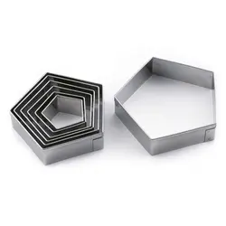 کاتر 6 عددی پنج ضلعی، ارسال رایگان، پرداخت در محل - فروشگاه ایران کوک