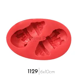 ملد آدم برفی 2 عددی کد 1129، ارسال رایگان، پرداخت در محل - فروشگاه ایران کوک