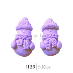 ملد آدم برفی 2 عددی کد 1129، ارسال رایگان، پرداخت در محل - فروشگاه ایران کوک