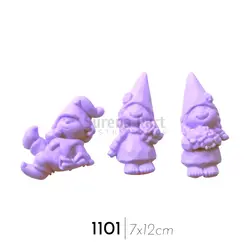 ملد آدمک کارتونی 3 عددی کد 1101، ارسال رایگان، پرداخت در محل - فروشگاه ایران کوک