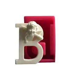 ملد حروف B فرشته دار، ارسال رایگان، پرداخت در محل - فروشگاه ایران کوک