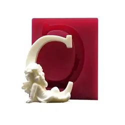 ملد حروف C فرشته دار، ارسال رایگان، پرداخت در محل - فروشگاه ایران کوک