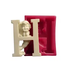 ملد حروف H فرشته دار، ارسال رایگان، پرداخت در محل - فروشگاه ایران کوک