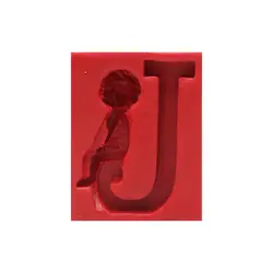 ملد حروف J فرشته دار، ارسال رایگان، پرداخت در محل - فروشگاه ایران کوک