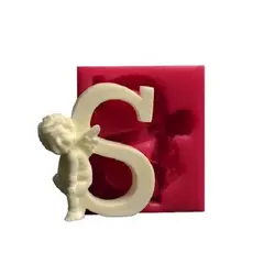ملد حروف S فرشته دار، ارسال رایگان، پرداخت در محل - فروشگاه ایران کوک