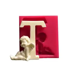 ملد حروف T فرشته دار، ارسال سریع، فروشگاه ایران کوک - فروشگاه ایران کوک