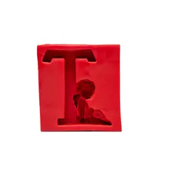 ملد حروف T فرشته دار، ارسال سریع، فروشگاه ایران کوک - فروشگاه ایران کوک