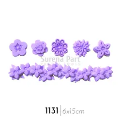 ملد ریسه گل و گل تکی کد 1131، ارسال رایگان، پرداخت در محل - فروشگاه ایران کوک