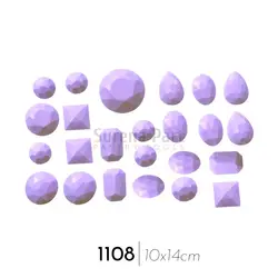 ملد سنگ قیمتی و زیورآلات کد 1108، ارسال رایگان، پرداخت در محل- فروشگاه ایران کوک