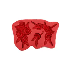 ملد گل رز و برگ 3 عددی کد 1107، ارسال رایگان، پرداخت در محل - فروشگاه ایران کوک