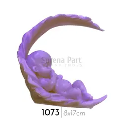 ملد نوزاد خوابیده 3 بعدی کد 1073، ارسال رایگان، پرداخت در محل - فروشگاه ایران کوک