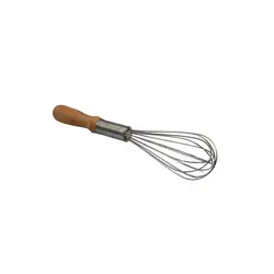 همزن استیل دسته چوبی، ارسال رایگان، پرداخت در محل- فروشگاه ایران کوک