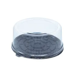 ظرف حمل کیک طلقی ارتفاع 12 سانت - فروشگاه ایران کوک