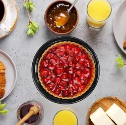 ظرف حمل کیک طلقی ارتفاع 6 سانت - فروشگاه ایران کوک