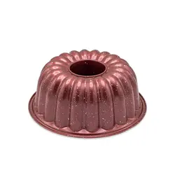 قالب سرامیکی گرد شیفون دار طرح کارامل - فروشگاه ایران کوک