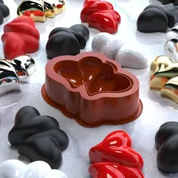 خريد قالب سیلیکون قلب دوتکهقالب سیلیکون قلب دوتکه - فروشگاه ایران کوک