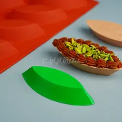 قالب سیلیکون قایقی کوچک - فروشگاه ایران کوک