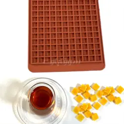 قالب سیلیکون قند طرح مربع - فروشگاه ایران کوک