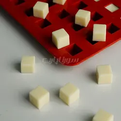 قالب سیلیکون مکعب مربع یک سانتی - فروشگاه ایران کوک