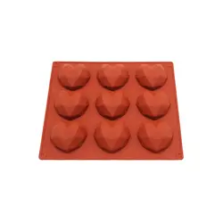 قالب سیلیکونی قلب سورپرایز 9 عددی، ارسال رایگان، پرداخت در محل - فروشگاه ایران کوک