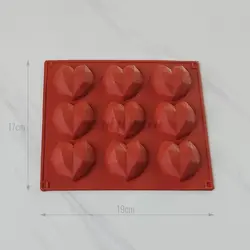 قالب سیلیکونی قلب سورپرایز 9 عددی، ارسال رایگان، پرداخت در محل - فروشگاه ایران کوک