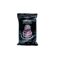 خمیر فوندانت 200 گرمی قرمز تیره فلورا - فروشگاه ایران کوک