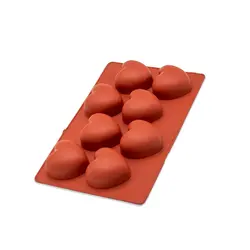 قالب سیلیکون قلب سه بعدی 8 عددی - فروشگاه ایران کوک