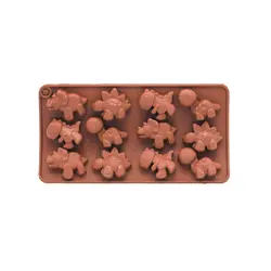 قالب سیلیکونی شکلات طرح دایناسور، ارسال رایگان، پرداخت در محل - فروشگاه ایران کوک