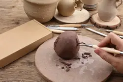ابزار مجسمه سازی (گچ کن) ست 6 عددی