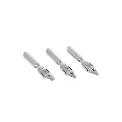 قلم خوشنویسی و انیمه مانگا فلزی مموری بسته 3 عددی