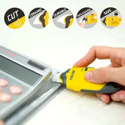 کاتر کپسولی تیغه سرامیکی قفل دار میلان