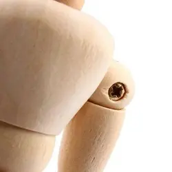 مانکن آدمک چوبی سايز 30 سانتيمتر