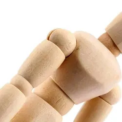 مانکن آدمک چوبی سايز 30 سانتيمتر