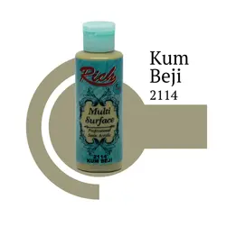 رنگ مولتی سرفيس ريچ بژ ماسه ای کد Sand Beige 2114 حجم 130 ميل