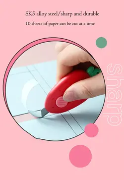 مينی کاتر طرح توت فرنگی