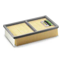 فیلتر پلیسه دار جارو برقی NT65-75 کارچر مدل  KARCHER FLAT PLEATED FILTER,PAPER