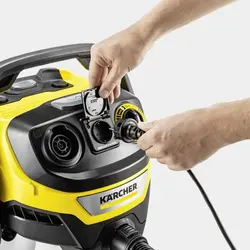 جارو برقی نیمه صنعتی اب و خاک کارچر مدل KARCHER WD6 P S V-30/6/22T
